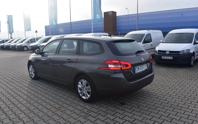 Peugeot 308 cena 49400 przebieg: 100508, rok produkcji 2019 z Wolbórz małe 137